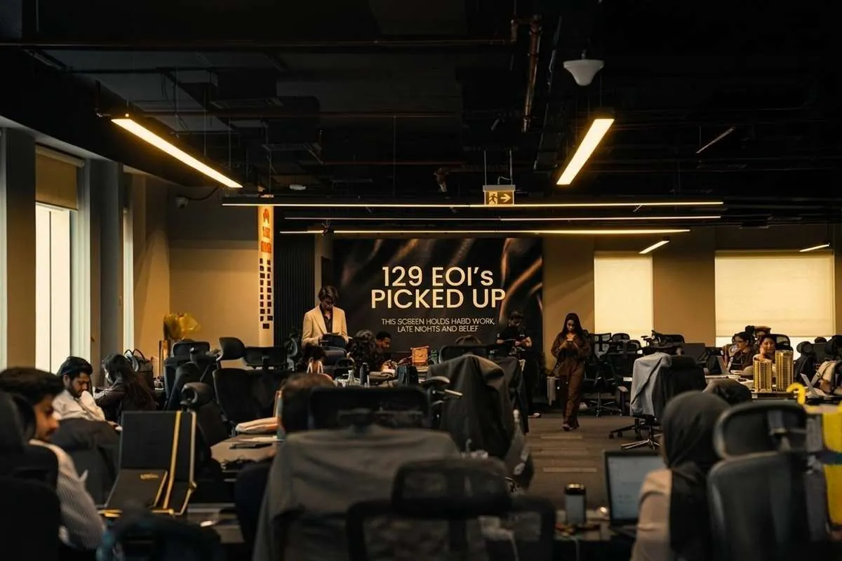 Sales Floor — 129 EOIs Picked Up